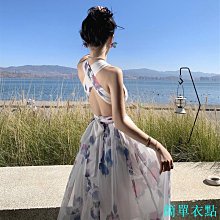 韓版連身裙超仙小個子顯瘦碎花連衣裙女長袖氣質收腰雪紡短裙潮洋裝~CoCo服飾 歷史價格詳細信息