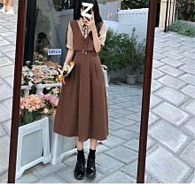 學院風韓系套裝女2023新款高級感溫柔炸街奶系春秋裝搭配一整套裙_佳美優品 歷史價格詳細信息