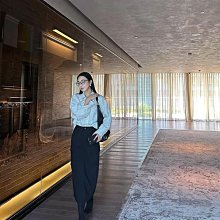 直筒工裝半身裙女復古高腰抽繩休閑風顯瘦長裙百搭后開叉休閑裙女-KBY科貝 歷史價格詳細信息