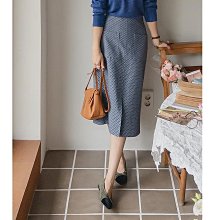 Bellee 正韓  直條紋腰鬆緊波浪長裙  (2色) 【0820-13】 歷史價格詳細信息