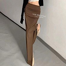 歐美側開叉長裙高腰長裙純色修身裙包臀裙開叉半身裙辣妹長裙-滿599免運 歷史價格詳細信息