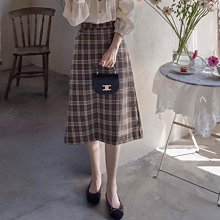 Bellee 正韓  直條紋腰鬆緊波浪長裙  (2色) 【0820-13】 歷史價格詳細信息