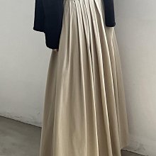 Black Market (預購)秋季新品~法式復古百褶褶皺高腰A字中長版傘裙半身裙 價格比較,價格查詢,歷史價格詳細信息