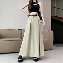 中長裙 實拍春夏新款寬鬆棉麻文藝褶皺A字裙大擺半身裙女 ❤舒服自在【S33796】 歷史價格詳細信息