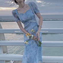 茶歇法式名媛風純色交叉抽褶氣質顯瘦設計感開叉吊帶連衣裙夏 歷史價格詳細信息