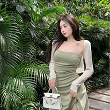 【熱賣下殺價】開叉吊帶長裙女裝2022年夏季新款法式收腰顯性感氣質紅色連衣裙 歷史價格詳細信息