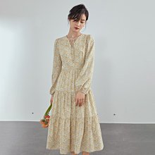 雪紡碎花連衣裙女V領超仙裙子法式初戀氣質顯瘦溫柔風女神中長裙-名流 歷史價格詳細信息