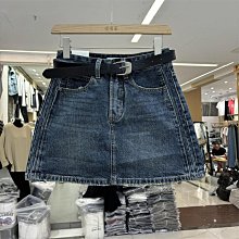 藍色牛仔裙半身裙女夏季中長款包臀高腰a字開叉顯瘦百搭學生長裙-名流 歷史價格詳細信息