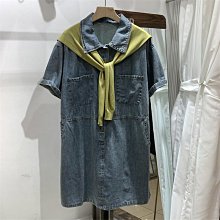 2024夏季新款 牛仔裙 傘裙 高腰 有口袋 短裙 3色 褲裙 歷史價格詳細信息