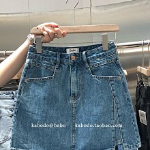 開叉牛仔半身裙 褲裙 短褲裙 夏季新款女裝 高腰辣妹短裙 設計感包臀裙 超短裙 帶短褲內襯褲裙 防走光裙子 短褲 性感 超短裙 歷史價格詳細信息