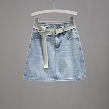 淺色牛仔短裙女夏季2024新款爆款a字包臀裙小個子高腰顯瘦半身裙 歷史價格詳細信息