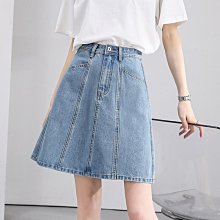 淺色牛仔短裙女夏季2024新款爆款a字包臀裙小個子高腰顯瘦半身裙 歷史價格詳細信息