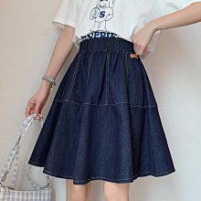 大碼牛仔半身裙女夏季2024新款小個子包臀半裙胖mm顯瘦a字短裙子 歷史價格詳細信息