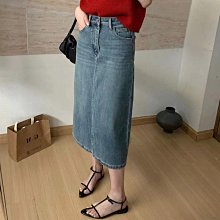 復古牛仔半身裙女2024年夏季新款高腰寬松小個子顯瘦a字包臀短裙 歷史價格詳細信息