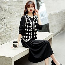 女裝 學院風V領小熊刺繡春季新款馬甲背心女寬松百搭針織開衫上衣 歷史價格詳細信息