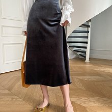 法式金絲絨半身裙女中長款過膝直筒高腰一步裙包臀裙顯瘦絲絨裙子 歷史價格詳細信息