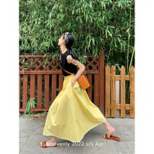 上新熱賣~芥末自制卡其色復古高腰a字裙工裝半身裙女小眾短裙夏季2023新款 歷史價格詳細信息