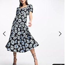 (嫻嫻屋) 英國ASOS-Whistles優雅時尚名媛黑色牛仔襯衫領長袖洋裝 AE24 歷史價格詳細信息