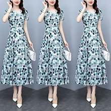 高檔雪紡碎花連衣裙女夏長款2021夏裝新款大碼寬松顯瘦遮肚子長裙【2021火熱上新】 歷史價格詳細信息