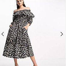(嫻嫻屋) 英國ASOS-Whistles優雅時尚名媛黑色牛仔襯衫領長袖洋裝 AE24 歷史價格詳細信息