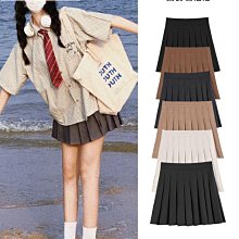 灰色夏季新款高腰西裝中長裙女學院風雙腰帶a字氣質百褶半身裙子 歷史價格詳細信息