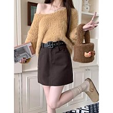 咖色高街vibe褲子抽繩鬆緊腰牛仔褲男款oversize美式直筒長褲 歷史價格詳細信息