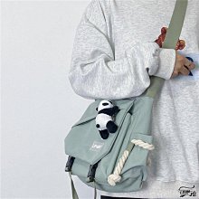 工裝斜挎包男潮流ins日系原宿風休閒包大容量單肩包個性郵差包潮 歷史價格詳細信息