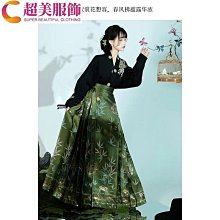 明制漢服女刺繡比甲立領對襟長衫百迭裙春秋漢服改良角色扮演服裝古著漢服古著衣服中國風女裝 歷史價格詳細信息