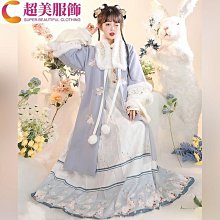 原創漢服女前程似錦晉制改良齊胸儒裙大袖印花刺繡春夏 歷史價格詳細信息