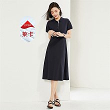 廠家出貨2024春季新款丹寧風復古翻領連衣裙休閑潮流長袖全棉A字裙 歷史價格詳細信息