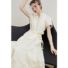 廠家出貨高級感氣質綁帶蛋糕裙女夏木耳邊連衣裙顯瘦傘裙女 價格比較,價格查詢,歷史價格詳細信息