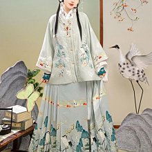 新中式女裝成人漢服改良版旗袍連衣裙女夏季國風套裝裙子L 歷史價格詳細信息