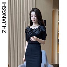 T恤-甜美淘氣鄰家系女孩圓領斜口袋貓咪印圖飛鼠連袖拼接寬版T恤(白.藍XL-5L)-U379熊衣褲語 歷史價格詳細信息