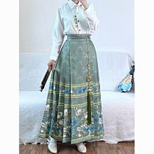 明制漢服女刺繡比甲立領對襟長衫百迭裙春秋漢服改良角色扮演服裝古著漢服古著衣服中國風女裝 歷史價格詳細信息