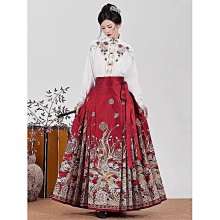 #婷婷百貨#--新中式國風改良漢服 混搭馬面裙半身裙日常通勤套裝女夏季---達人社 歷史價格詳細信息