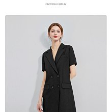 定制加工翻駁領西裝連衣裙外貿跨境女裝設計感連衣裙定做服裝工廠 價格比較,價格查詢,歷史價格詳細信息