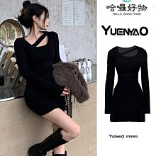 黑色辣妹連衣裙女後媽包臀緊身性感御姐裙子修身套裝新款純欲短裙 歷史價格詳細信息