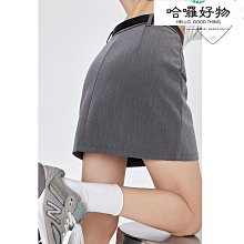 半身裙 韓版半身裙 灰色百褶裙女春夏高級感西裝裙複古高腰顯瘦新款中長款A字半身裙 歷史價格詳細信息