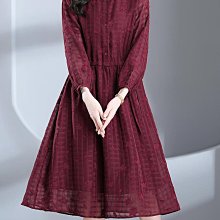 貴夫人中長款 媽媽裝 顯瘦洋裝女 春秋新款 韓版 長袖旗袍裙子~微微服飾 歷史價格詳細信息