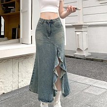 辣妹復古花邊高腰灰色西裝闊腿褲女夏鬆弛感直筒顯瘦休閒拖地長褲 歷史價格詳細信息