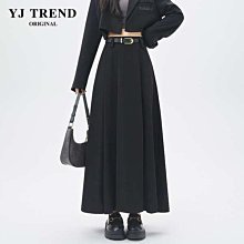 工裝短裙 工裝裙 工裝群 灰色西裝半身裙女春秋2024新款夏季高腰a字傘裙垂墜感百褶裙長裙 歷史價格詳細信息