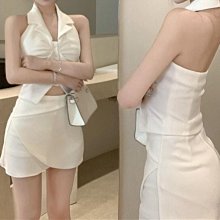 白色褶皺垂感闊腿牛仔褲女早秋2024新款高腰寬鬆顯瘦直筒拖地長褲 歷史價格詳細信息