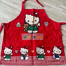 中古三麗鷗hello kitty圍裙 全新未使用 可愛的馬戲團kitty和她的好朋友 圖片均為實拍圖，實物更好看。下標前 歷史價格詳細信息