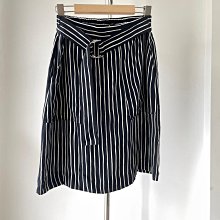 2024夏日特賣~091017藏藍暗格紋修身羊毛裙 M 歷史價格詳細信息