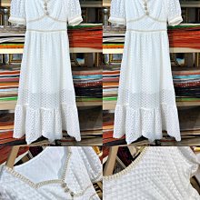 古著連身裙長度122胸圍82腰圍72V領，自己配吊帶 歷史價格詳細信息