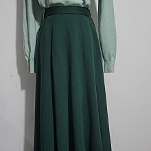 古著日本羊毛半身裙，g萊因藍，腰圍72長度58，兩件免運～ 歷史價格詳細信息