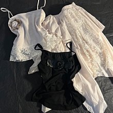 洋裝  松黎茶語 花崎鹿原創精緻刺繡公主連身裙 甜美少女一字領兩穿短裙 DQU7-名流旗艦 歷史價格詳細信息