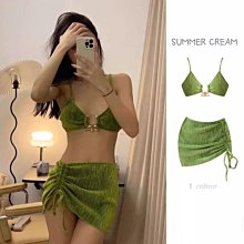 泳衣女ins分體罩衫三件套比基尼千鳥格高腰顯瘦遮肚 溫泉度假泳裝 歷史價格詳細信息