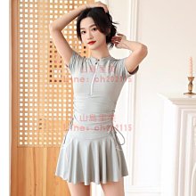 分體游泳衣女款保守高腰平角長袖防曬潛水沖浪服泳裝新款爆款 歷史價格詳細信息