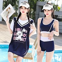 游泳衣 女生泳衣 三件式泳衣 溫泉泳衣 分體 大尺碼泳衣 泳裝女 遮肚泳衣 新款 保守泳衣 大碼泳衣 運動泳衣【雅妤精選】 歷史價格詳細信息